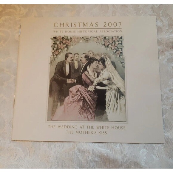 2007 White House Historical Association Christmas Wedding Ornament Cleveland - Picture 8 of 10
